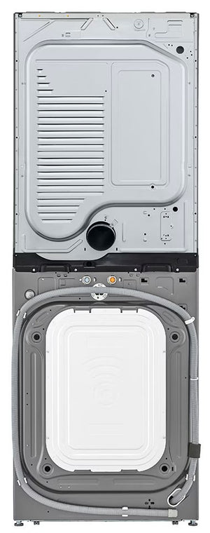 Tour de lavage tout-en-un 27 po, 5,2 pi³ / 7,4 pi³ Inox graphite - IA DD & TurboWash360