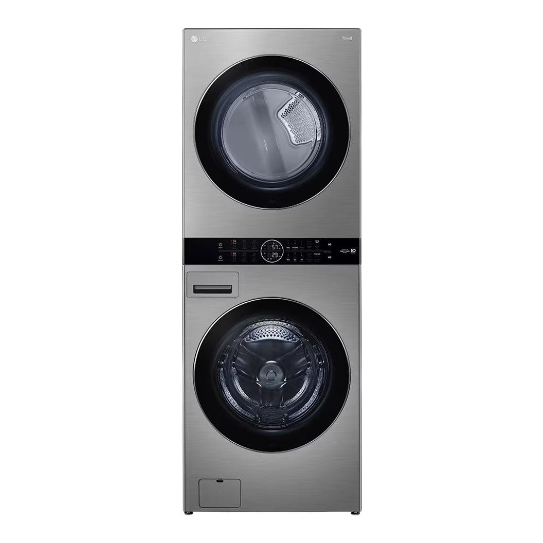 Tour de lavage tout-en-un 27 po, 5,2 pi³ / 7,4 pi³ Inox graphite - IA DD & TurboWash360