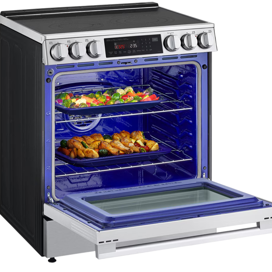 Cuisinière électrique encastrable 30 po Inox InstaView
