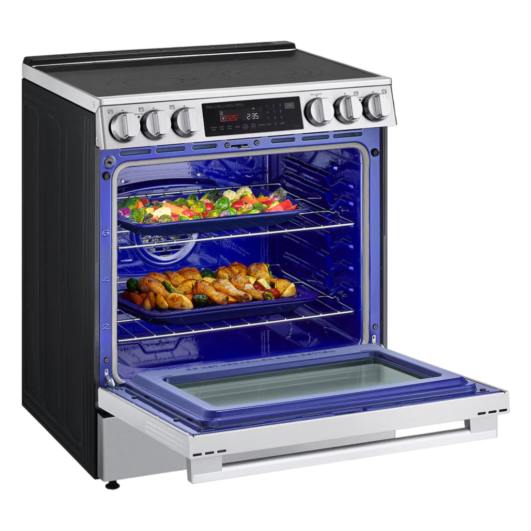 Cuisinière électrique encastrable 30 po Inox Convection ProBake & InstaView