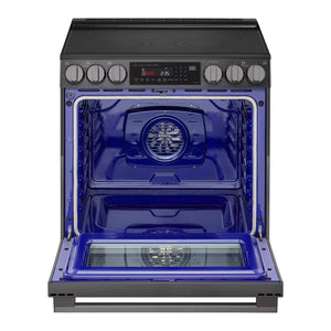 Cuisinière électrique encastrable 30 po Inox noir Convection ProBake InstaView