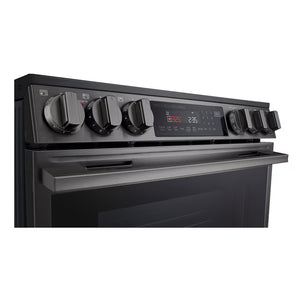 Cuisinière électrique encastrable 30 po Inox noir Convection ProBake InstaView