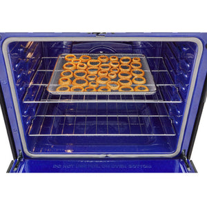 Cuisinière électrique encastrable 30 po Inox noir InstaView