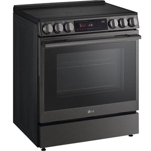 Cuisinière électrique encastrable 30 po Inox noir InstaView