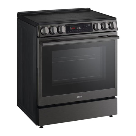 Cuisinière électrique encastrable 30 po Inox noir Convection ProBake InstaView