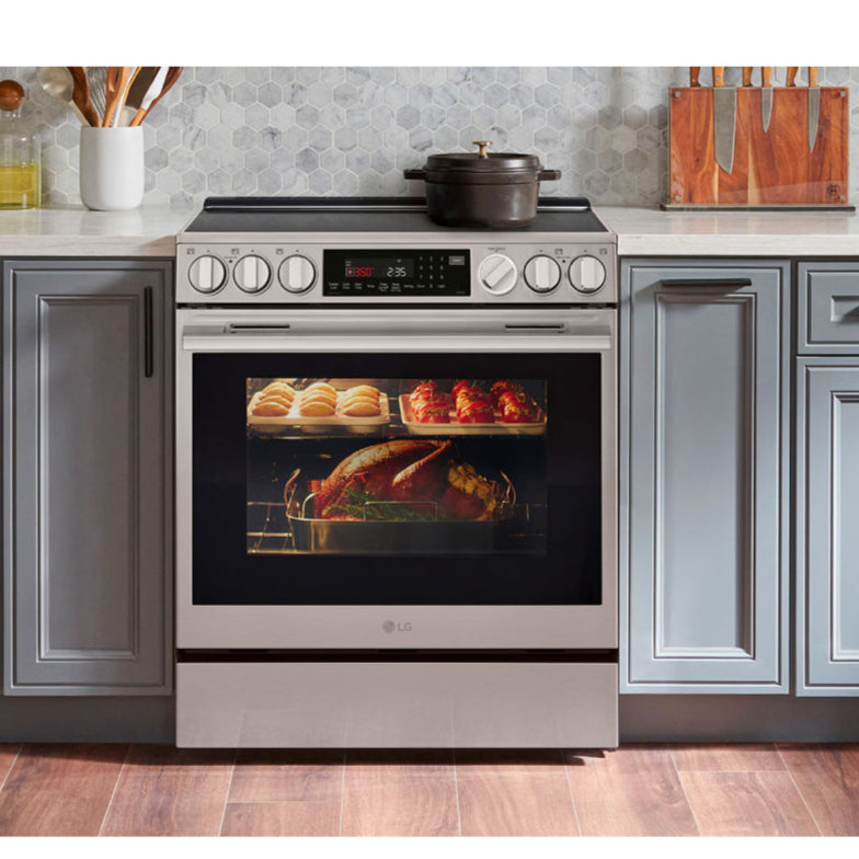Cuisinière électrique encastrable 30 po Inox InstaView