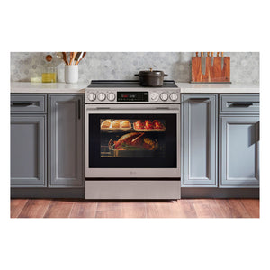Cuisinière électrique encastrable 30 po Inox Intelligent avec InstaView