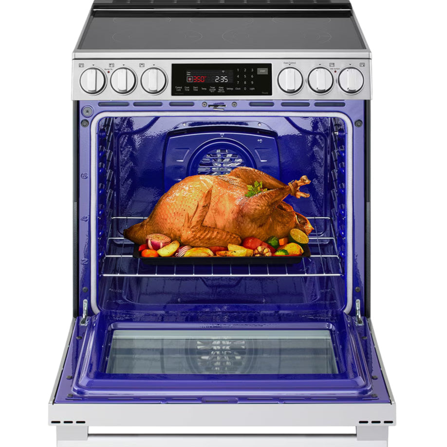 Cuisinière électrique encastrable 30 po Inox InstaView