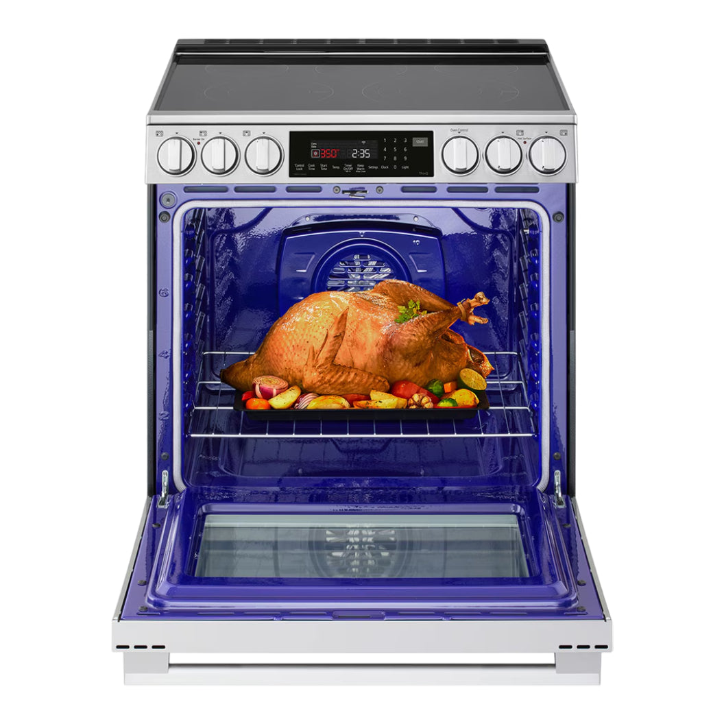 Cuisinière électrique encastrable 30 po Inox Intelligent avec InstaView
