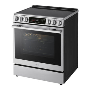 Cuisinière électrique encastrable 30 po Inox Intelligent avec InstaView