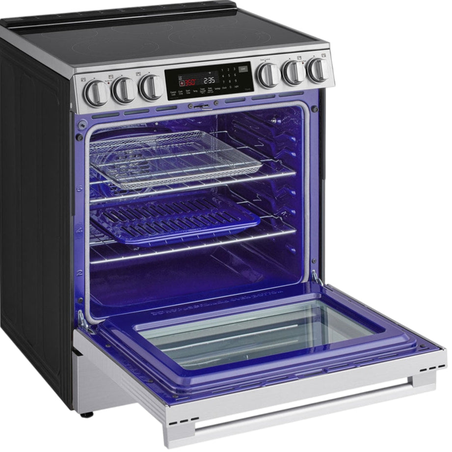 Cuisinière électrique encastrable 30 po Inox InstaView