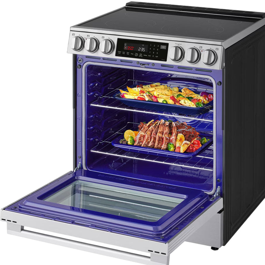 Cuisinière électrique encastrable 30 po Inox InstaView