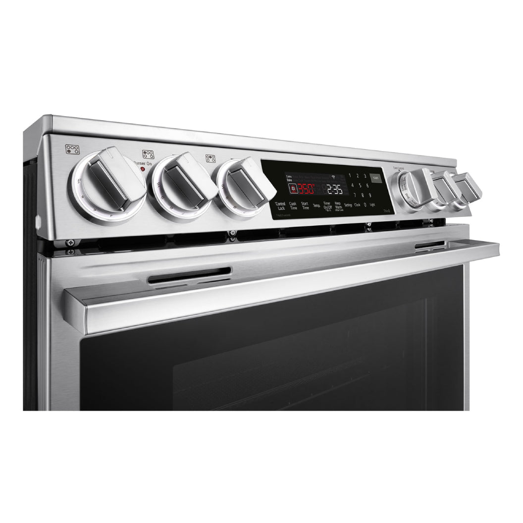 Cuisinière électrique encastrable 30 po Inox Intelligent avec InstaView