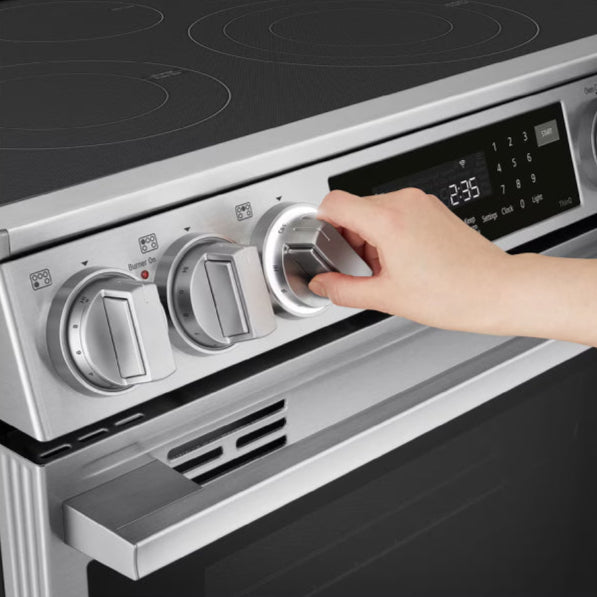 Cuisinière électrique encastrable 30 po Inox InstaView