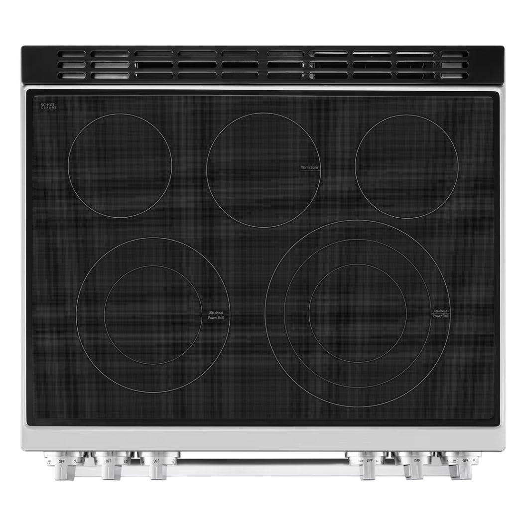 Cuisinière électrique encastrable 30 po Inox Intelligent avec InstaView