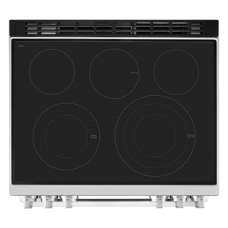 Cuisinière électrique encastrable 30 po Inox Intelligent avec InstaView
