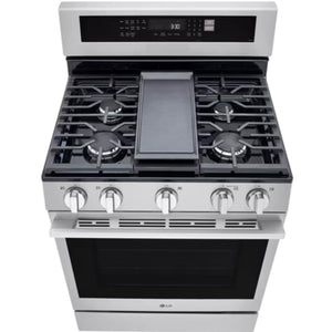 Cuisinière au gaz 30 po Inox InstaView