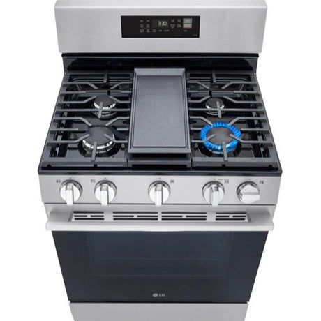 Cuisinière au gaz 30 po Inox