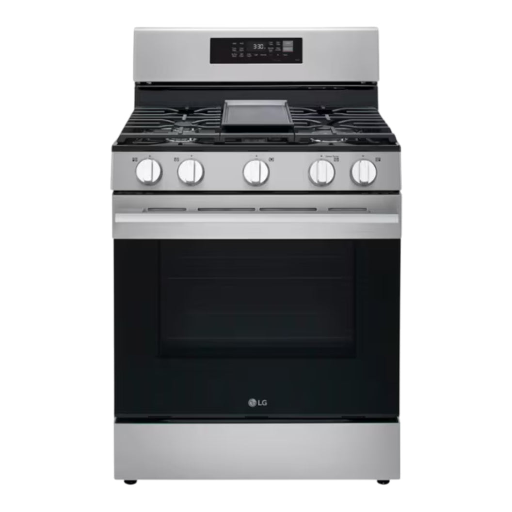 Cuisinière au gaz 30 po - Inox Convection ProBake - 5 brûleurs - Brûleur UltraHeat