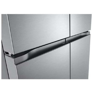 Réfrigérateur porte française à profondeur comptoir 36 po, 24 pi³ 4 portes Inox avec Wi-Fi et machine à glaçons