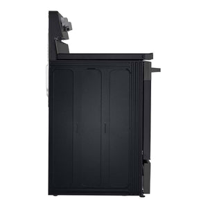 Cuisinière électrique 30 po, 6,3 pi³ Inox noir avec Air Fry et Wi-Fi