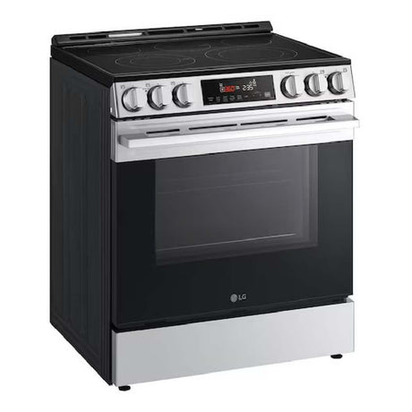 Cuisinière électrique encastrable 30 po, 6,3 pi³ Inox avec Éléments UltraHeat™, Air Fry et fenêtre WideView™