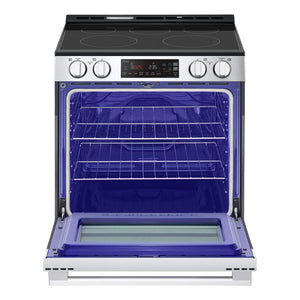 Cuisinière électrique encastrable 30 po, 6,3 pi³ Inox avec Éléments UltraHeat™ et fenêtre WideView™