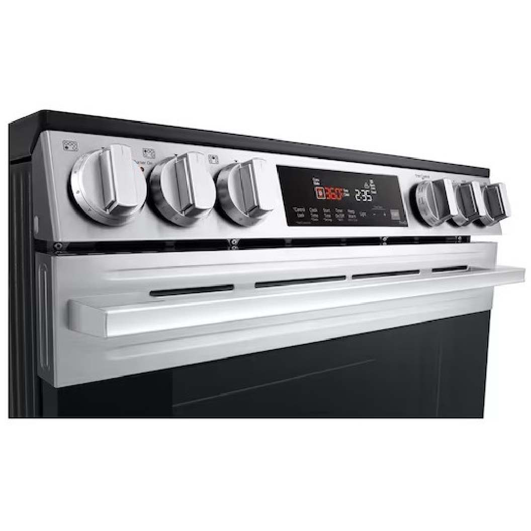 Cuisinière électrique 30 po, 6,3 pi³ Inox avec Air Fry