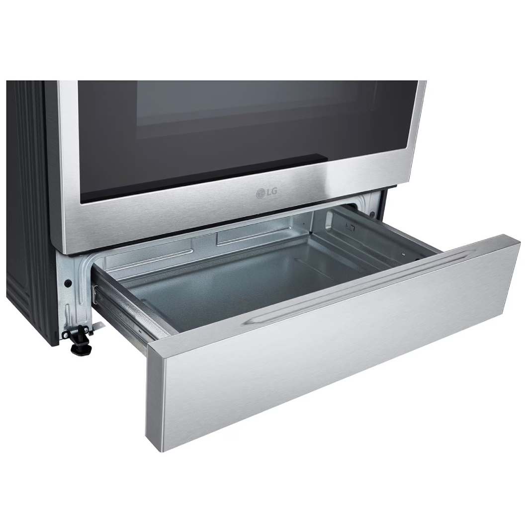 Cuisinière au gaz 30 po, 6,3 pi³ Inox avec Brûleur UltraHeat™, Convection ProBake® et Air Fry