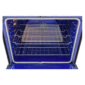 Cuisinière au gaz 30 po, 6,3 pi³ Inox noir avec Convection ProBake® et Air Fry