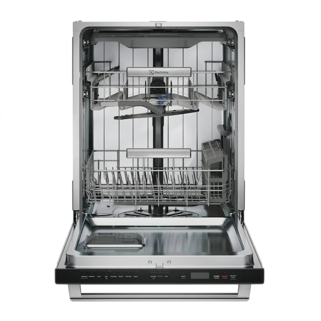 Lave-vaisselle encastrable 24 po, 42 dBA Inox 3 paniers avec Smart Soil Sensor et Orbit® Spray Arm