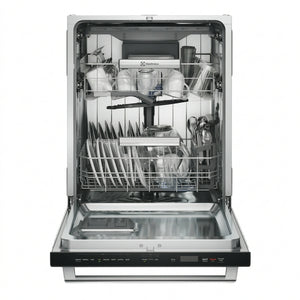 Lave-vaisselle encastrable 24 po, 42 dBA Inox 3 paniers avec Smart Soil Sensor et Orbit® Spray Arm