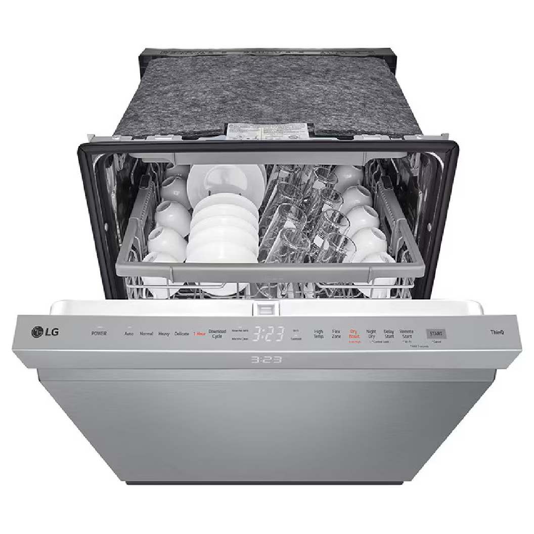Lave-vaisselle encastrable 24 po, 46 dBA Inox avec Wi-Fi