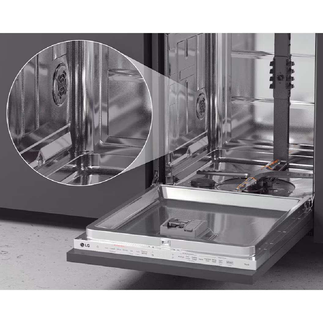 Lave-vaisselle encastrable 24 po, 46 dBA Inox avec Wi-Fi