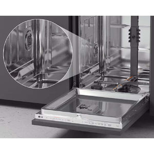 Lave-vaisselle encastrable 24 po, 46 dBA Inox avec Wi-Fi