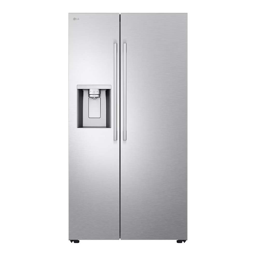 Réfrigérateur côte à côte 36 po, 27 pi³ Inox avec Wi-Fi
