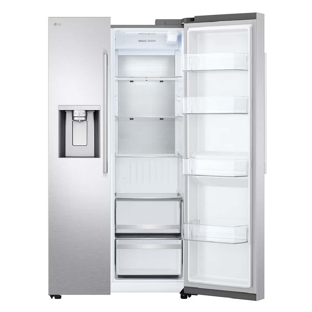 Réfrigérateur côte à côte 36 po, 27 pi³ Inox avec Wi-Fi