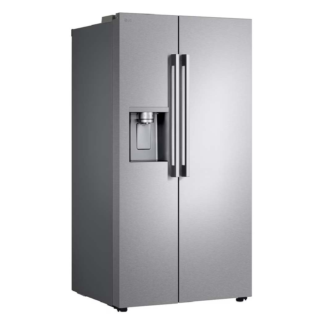 Réfrigérateur côte à côte 36 po, 27 pi³ Inox avec Wi-Fi