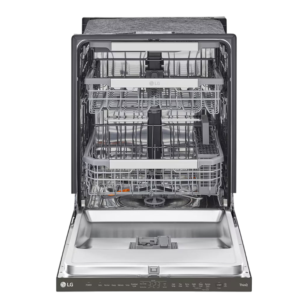 Lave-vaisselle encastrable 24 po 44 dBA Intelligent QuadWash Inox noir