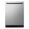 Lave-vaisselle encastrable 24 po, 44 dBA 3 paniers avec Quadwash™ et Wi-Fi