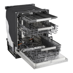 Lave-vaisselle encastrable 24 po, 44 dBA 3 paniers avec Quadwash™ et Wi-Fi