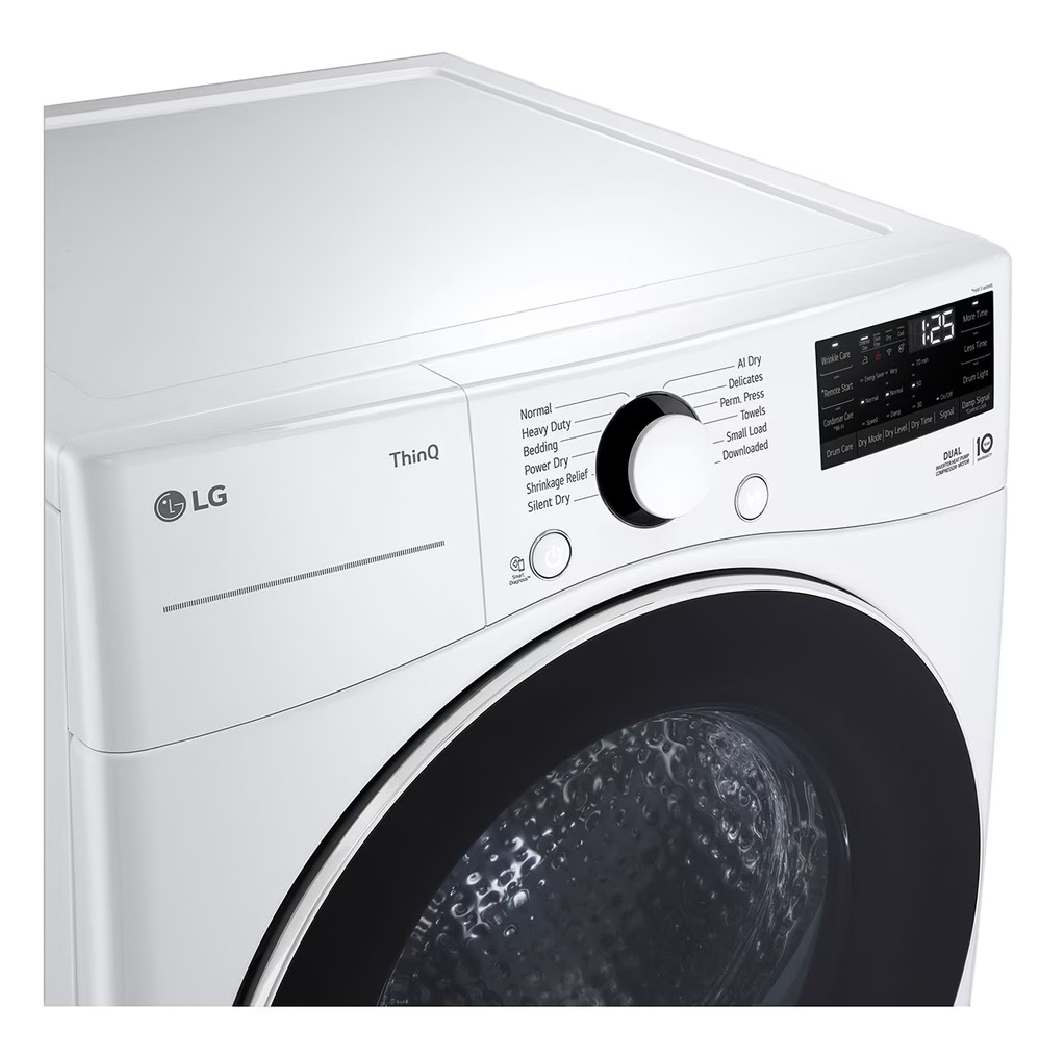 Sécheuse pompe à chaleur 27 po, 7,8 pi³ Blanc avec Wi-Fi