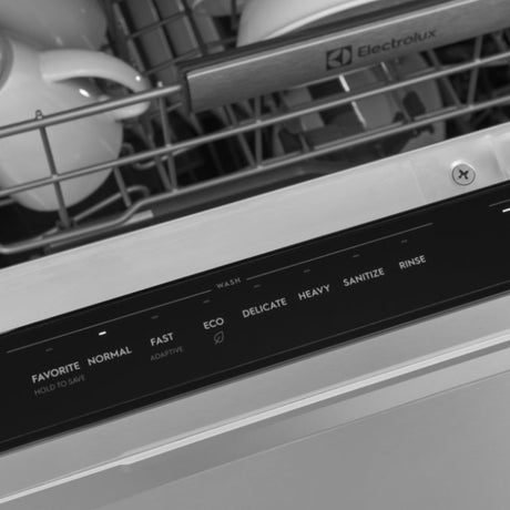 Lave-vaisselle encastrable 24 po, 42 dBA Inox 3 paniers avec PrecisionWash® et Wi-Fi - Série 800