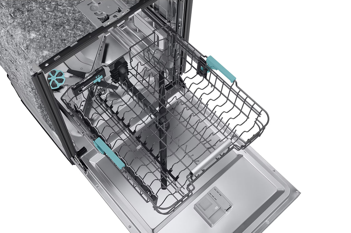 Lave-vaisselle intelligent encastrable 24 po. 38 dBA Inox avec AI Wash et StormWash+ - Bespoke