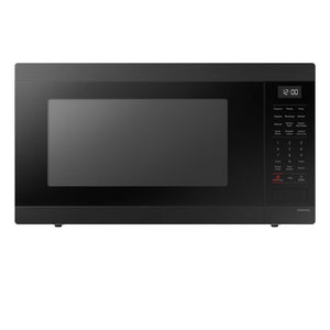 Micro-ondes de comptoir avec cuisson par capteur 1,9 pi³ 24 po noir mat