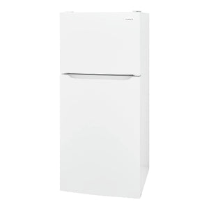 Réfrigérateur congélateur supérieur 30 po, 18,2 pi³ Blanc avec EvenTemp™
