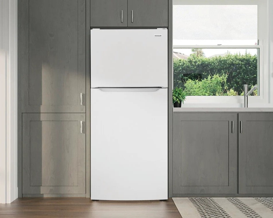 Réfrigérateur congélateur supérieur 30 po, 18,2 pi³ Blanc avec EvenTemp™