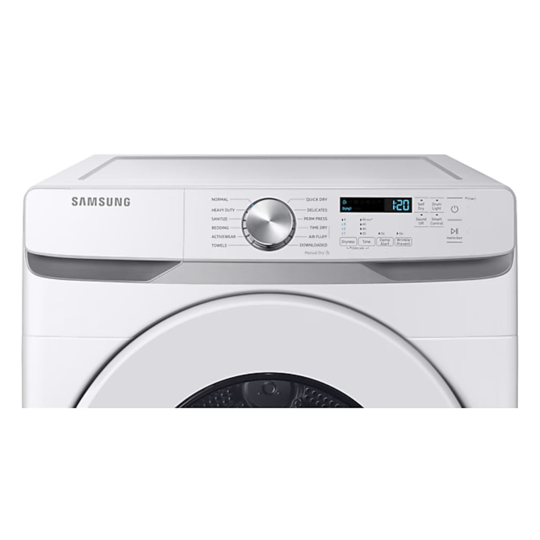 Sécheuse 28 po, 7,5 pi³ Blanc - Thermopompe hybride et Wi-Fi