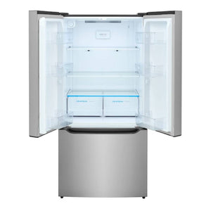 Réfrigérateur porte française 33 po 2 portes - inox