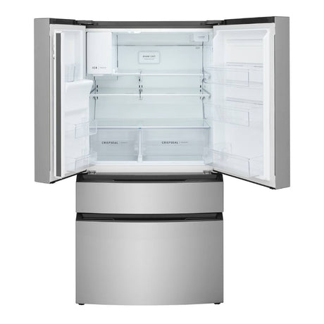 Réfrigérateur portes françaises 36 po. 4 portes - inox